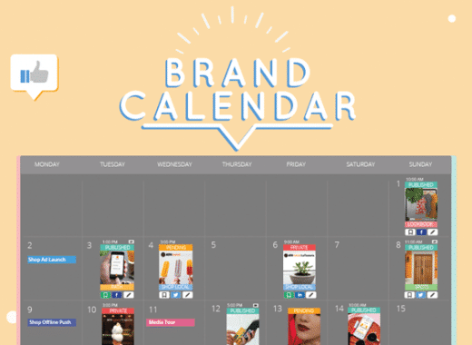 We’re launching a beautiful new Brand Calendar, which pulls together all your marketing campaigns’ assets into a unified collaborative planner.