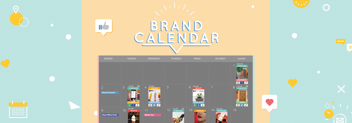 We’re launching a beautiful new Brand Calendar, which pulls together all your marketing campaigns’ assets into a unified collaborative planner.