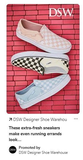 DSW-Warehouse-ad-on-Pinterest