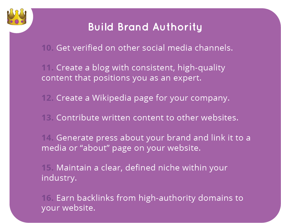 Seven Ways to Build Brand Authority