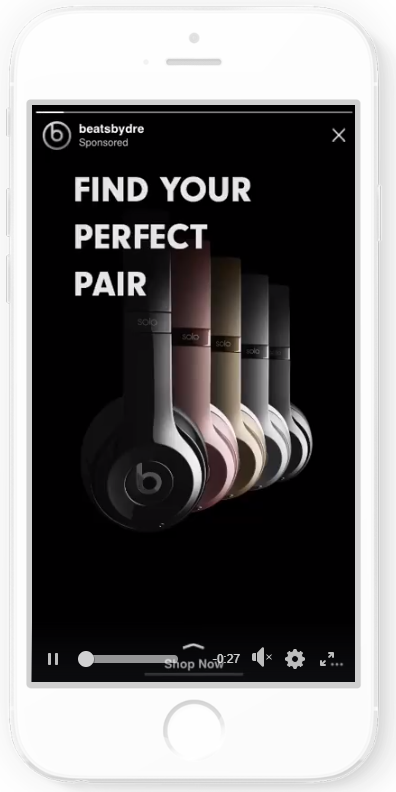 Beats by Dr. Dre sponsored ad image 1