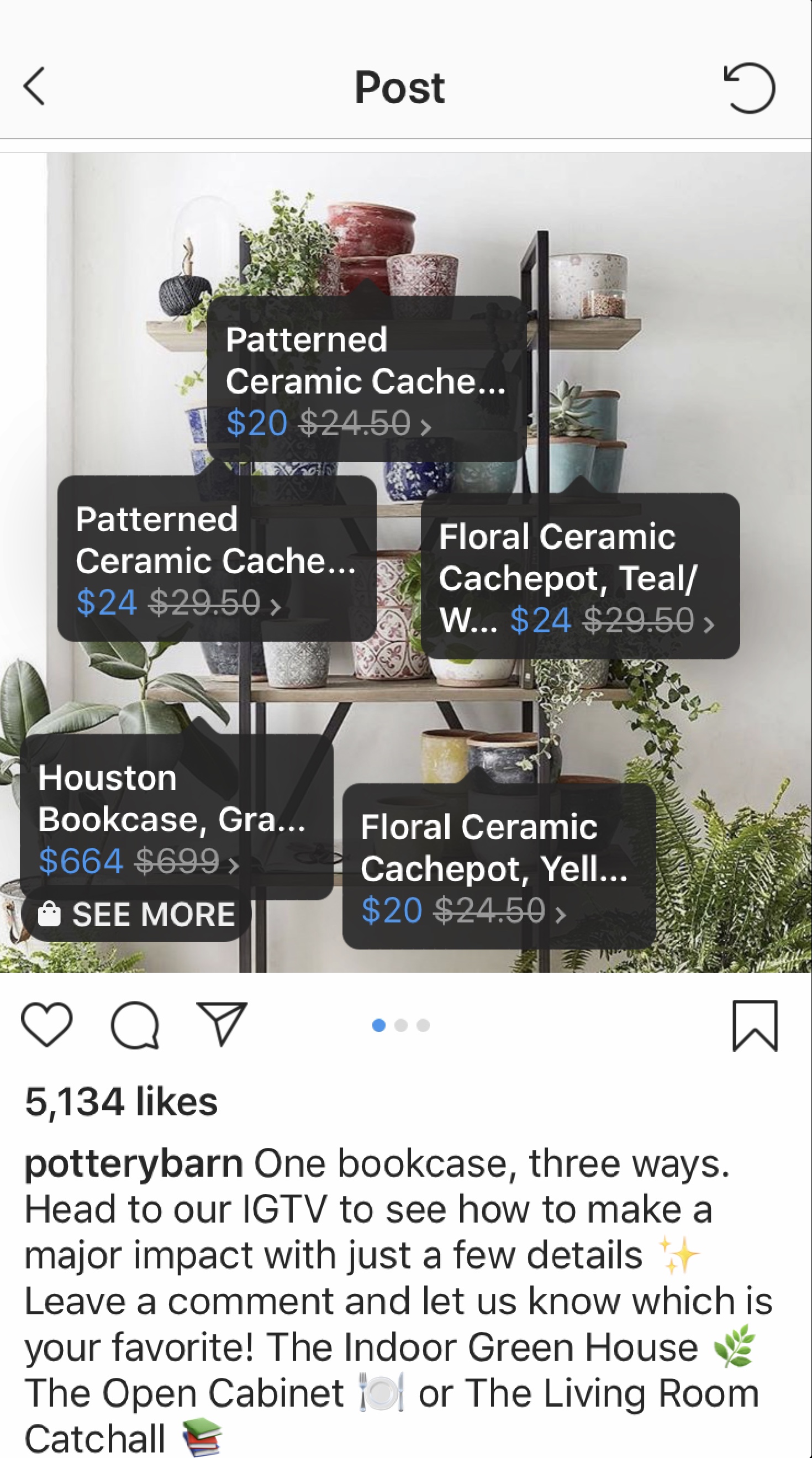 Potter Barn Shopping Stickers Instagram