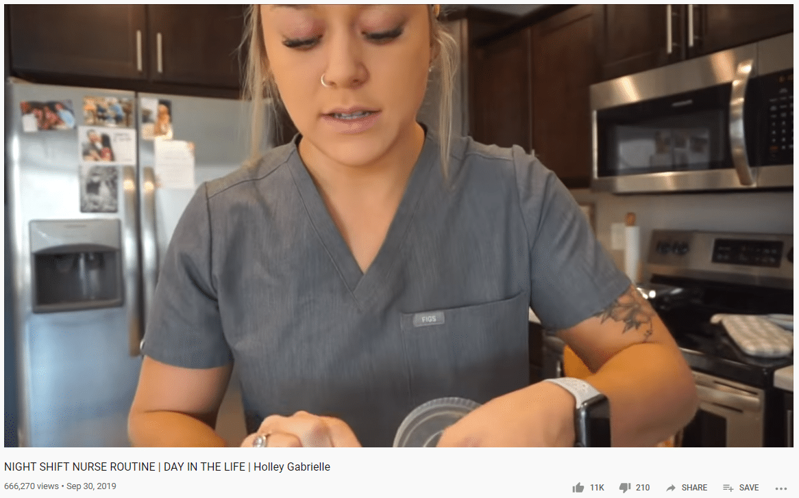 Day in the life of nurse YouTube