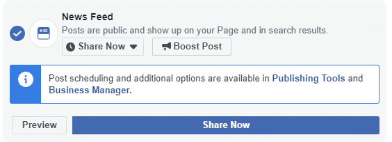 facebook post scheduling 2