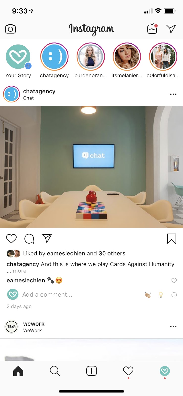 Chat Agency Instagram