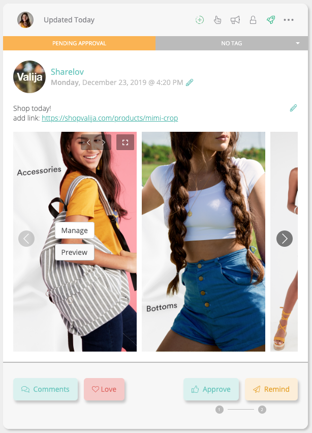 sharelov instagram stories preview manager