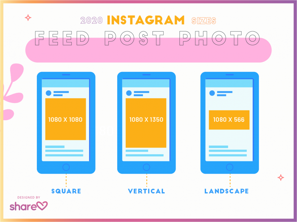 Instagram feed post photos size