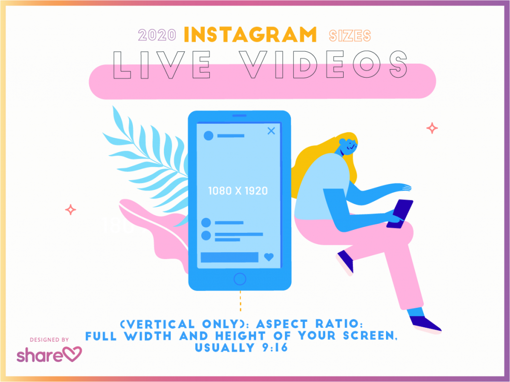 instagram live video sizes