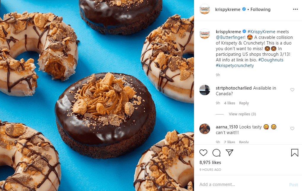 Krispy Kreme Instagram