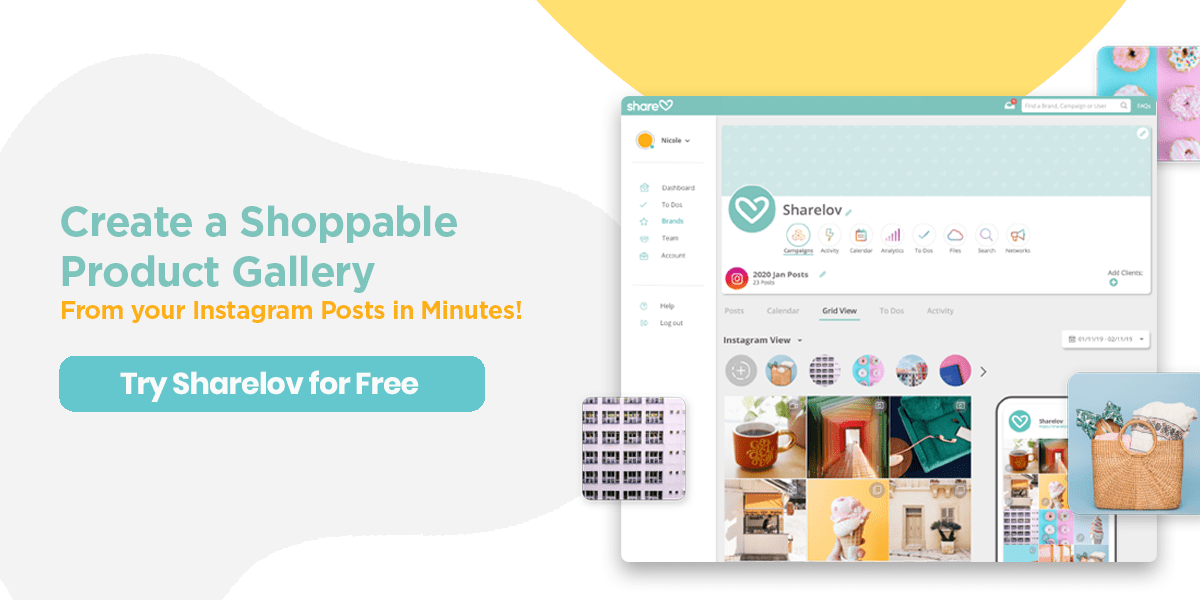 Create a shoppable product gallery from your Instagram posts in minutes!