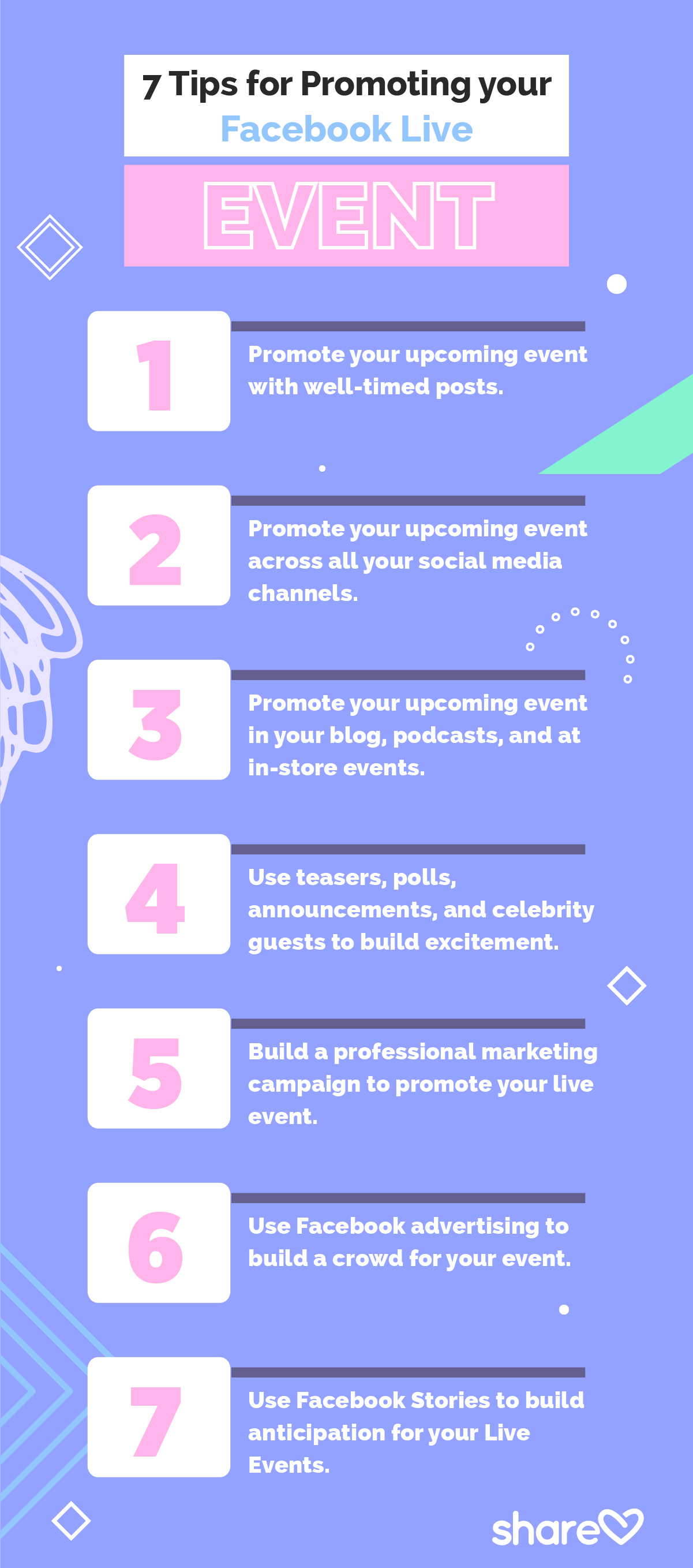 7 Tips For Promoting Your Facebook Live Event