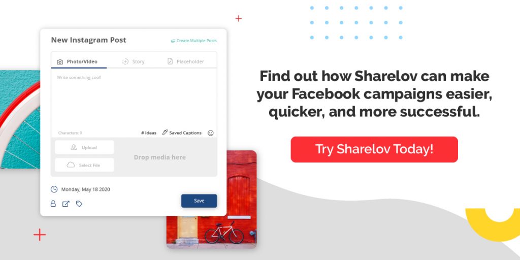 Find out how Sharelov can make your Facebook campaigns easier, quicker, and more successful.