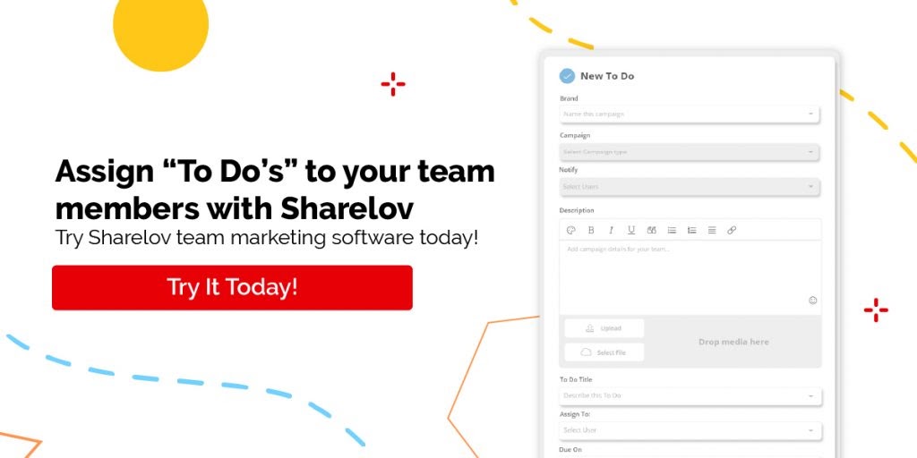 Assign To Do's to your team members with sharelov