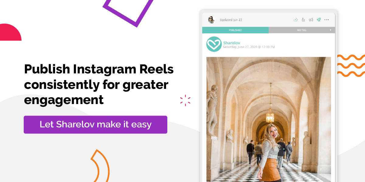 Publish Instagram Reels content consistently for greater engagement