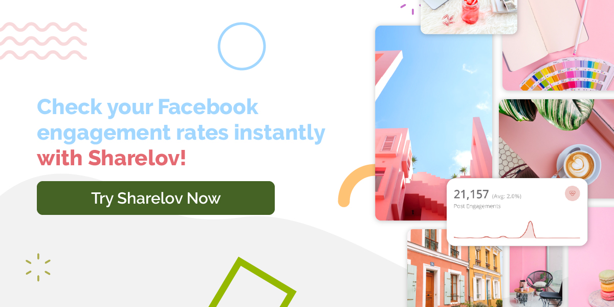 Check your Facebook engagement rates instantly with Sharelov!