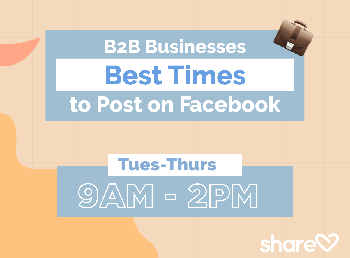 B2B Businesses Best Times To Post On Facebook