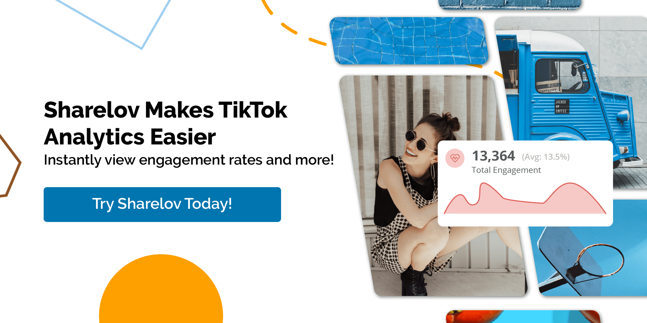 Sharelov Makes TikTok Analytics Easier Instantly view engagement rates and more