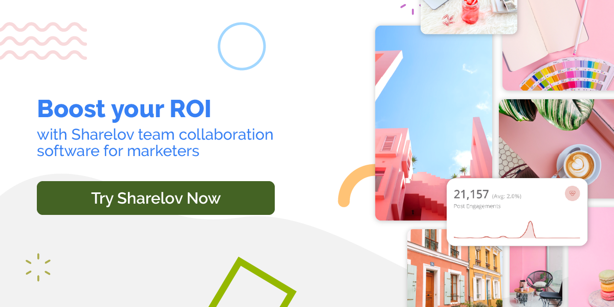 Boost your ROI with Sharelov team collaboration software for marketers