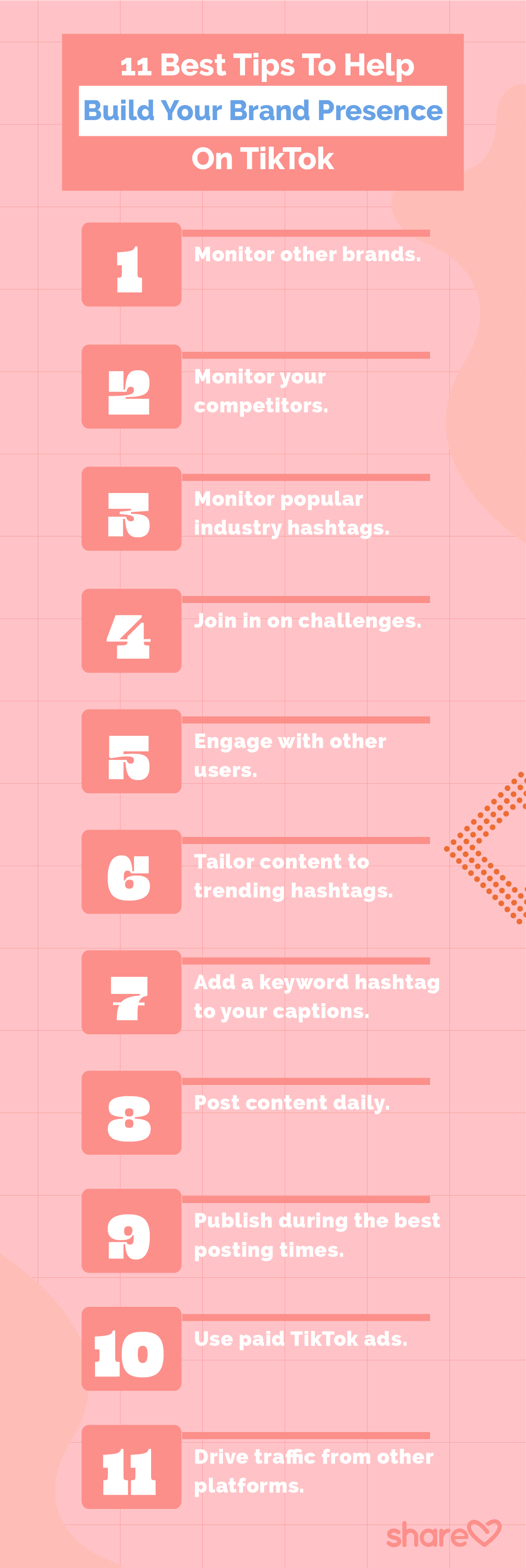 11 Best Tips To Help Build Your Brand Presence On TikTok