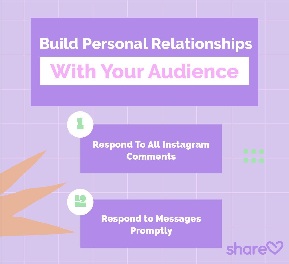 Insert artwork 6 Build Personal Relationships With Your Audience