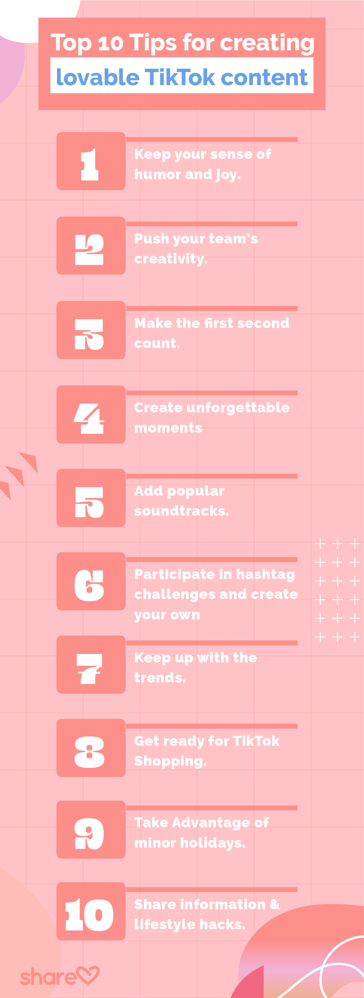 Tips for creating lovable TikTok content
