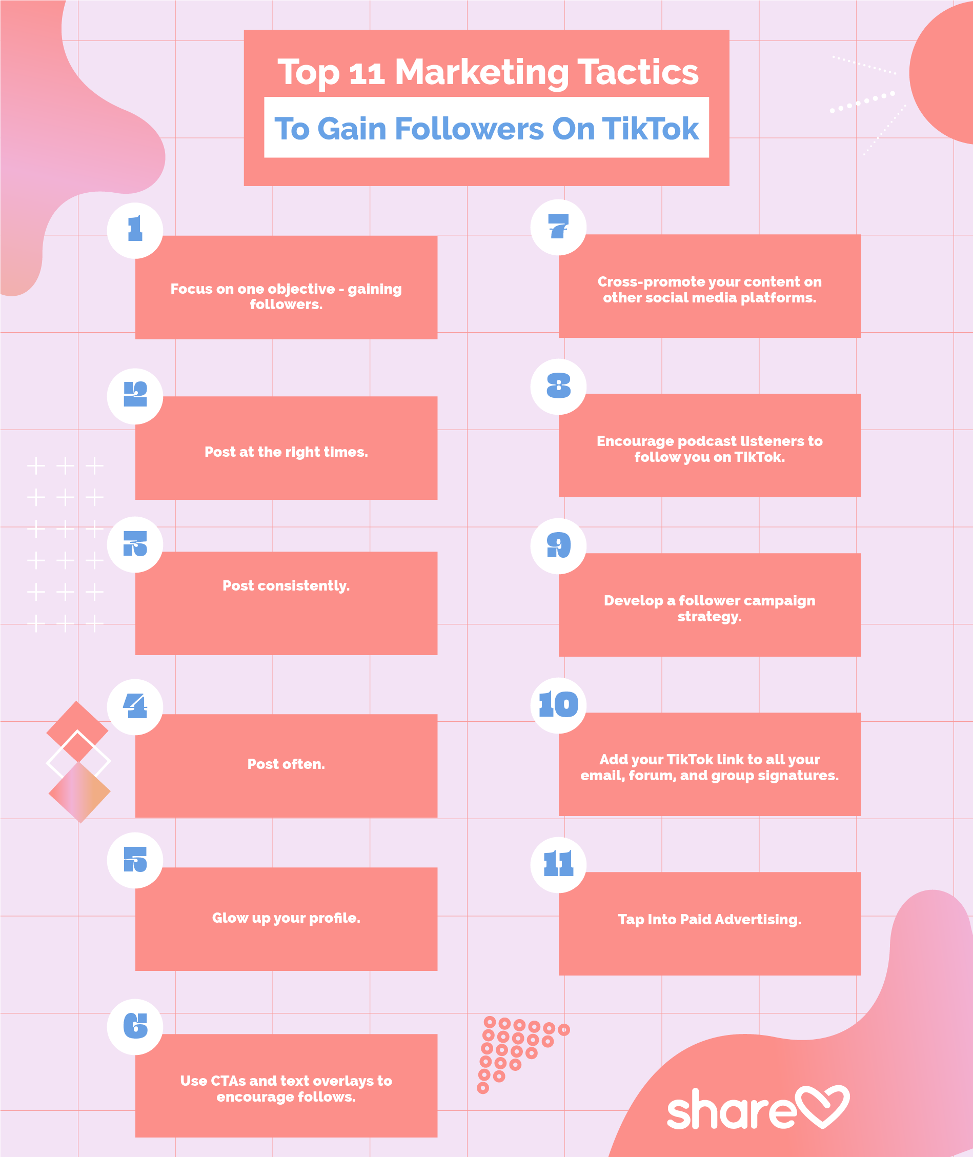 Top marketing tacttics to gain followers on TiktTok