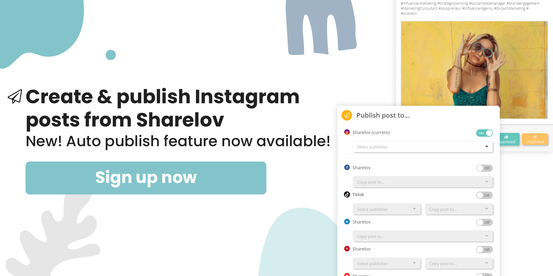 create schedule and auto-publish instagram posts