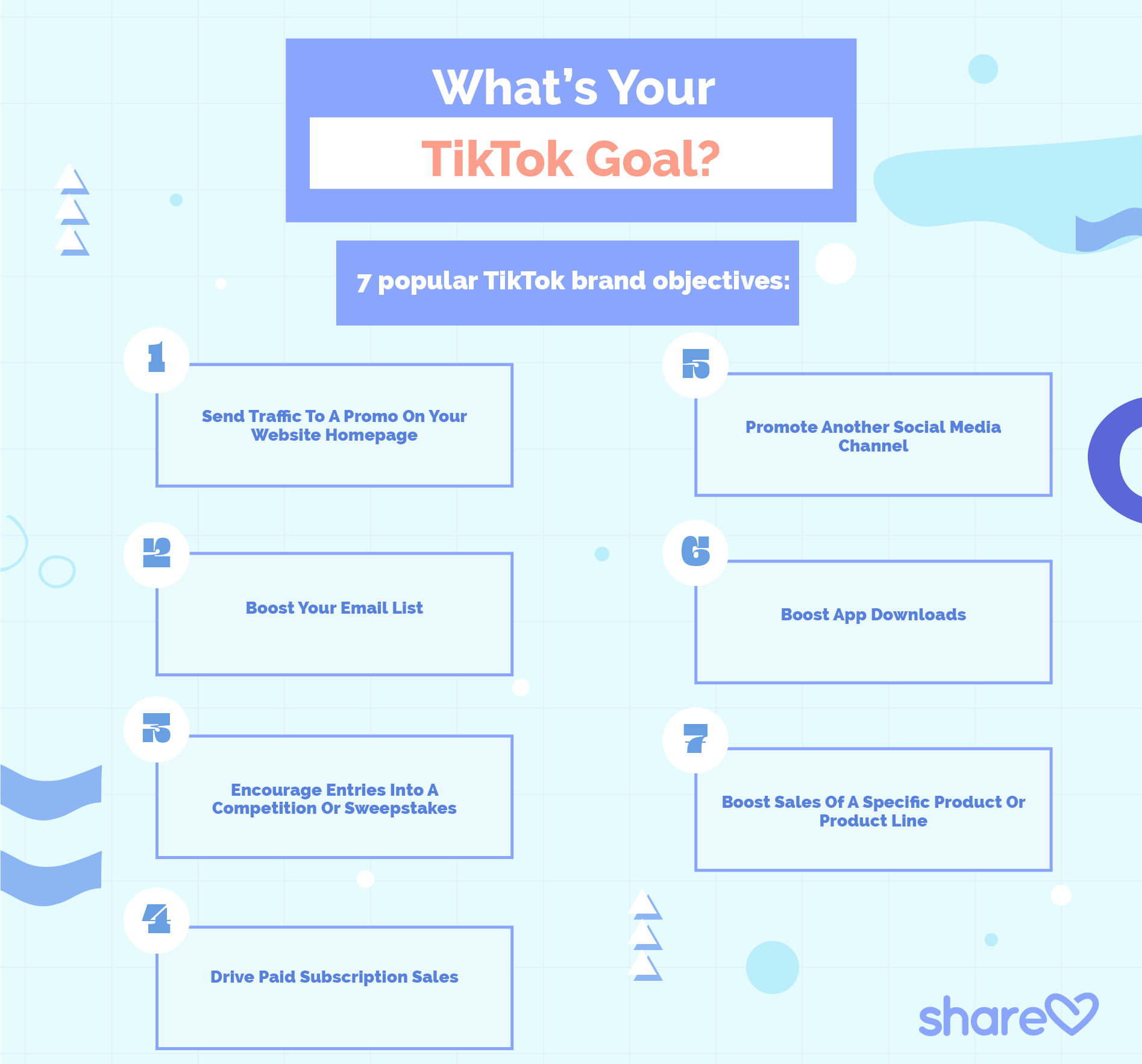 What’s Your TikTok Goal? 7 popular TikTok brand objectives