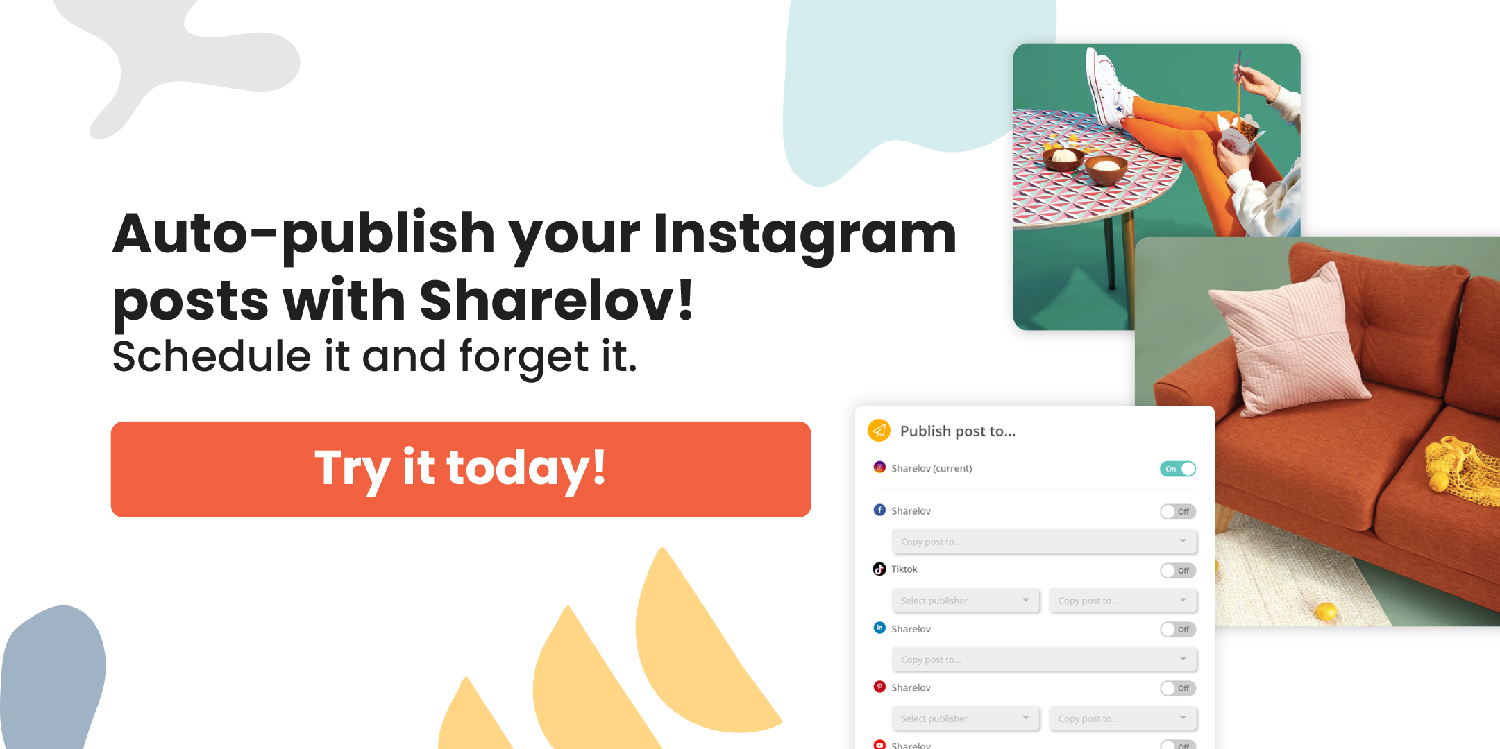 Auto-publish your Instagram posts with Sharelov!