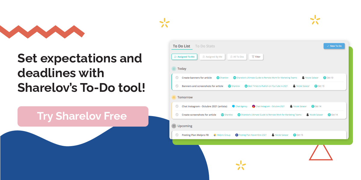 Set expectations and deadlines with Sharelov’s To-Do too