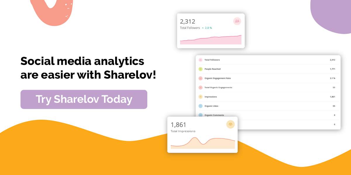 Social media analytics are easier with Sharelov!
