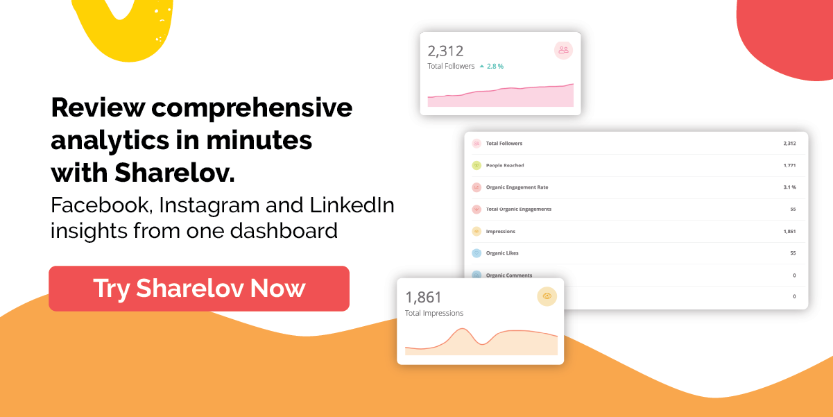 Review comprehensive analytics in minutes with Sharelov