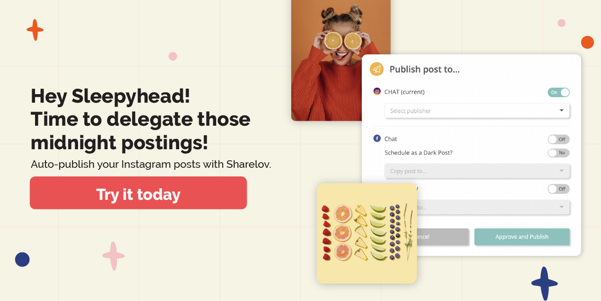 Auto-publish your Instagram posts with Sharelov