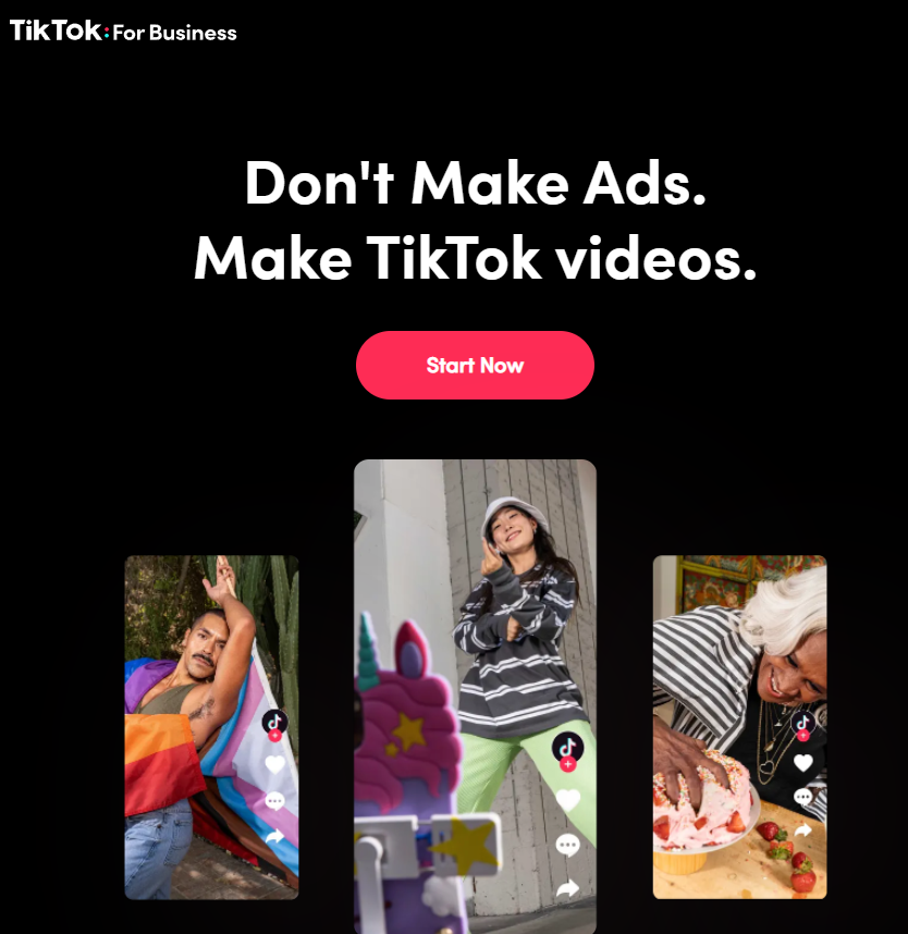 TikTok for business examples