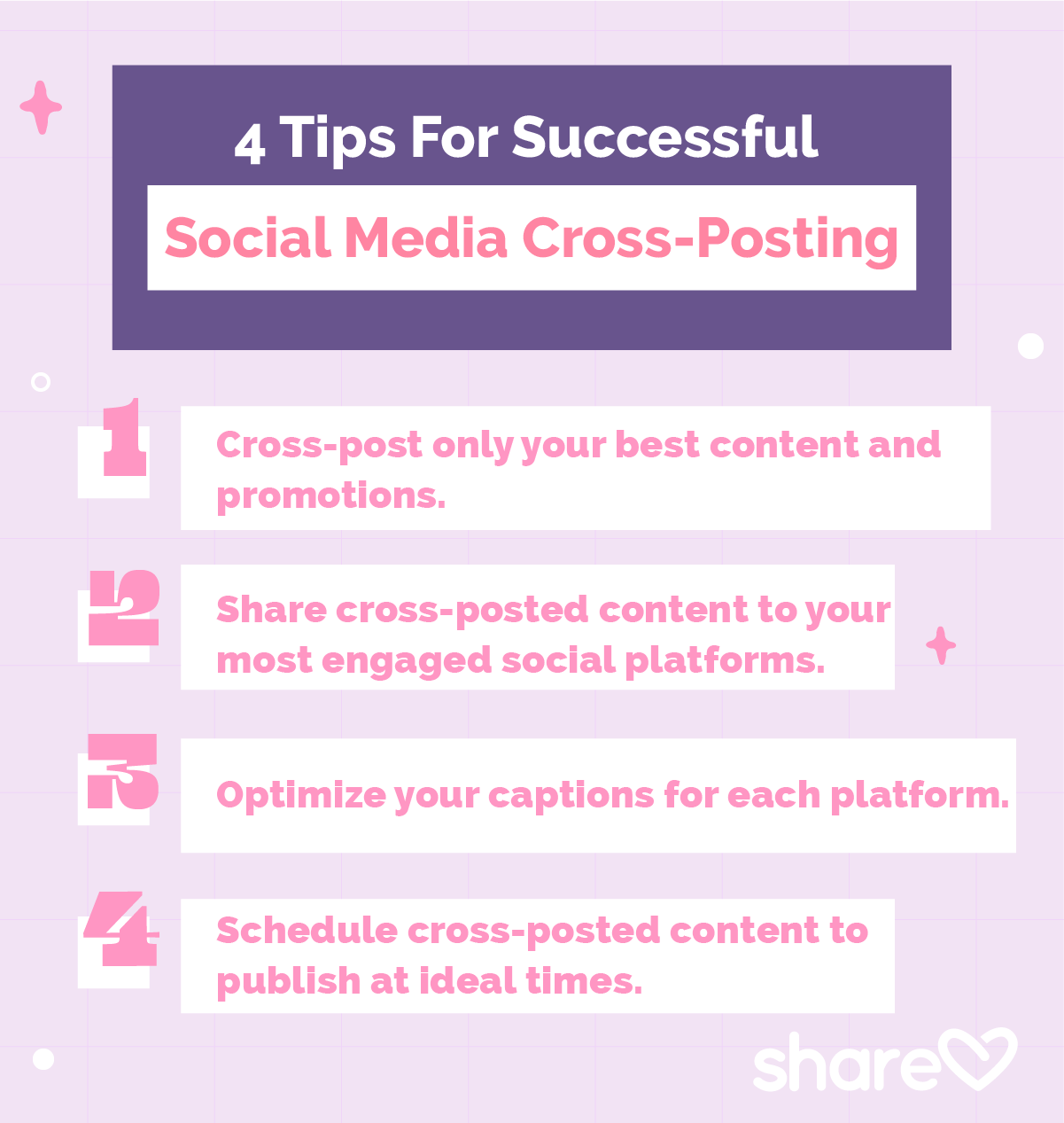 Tips For Successful Social Media Cross-Posting