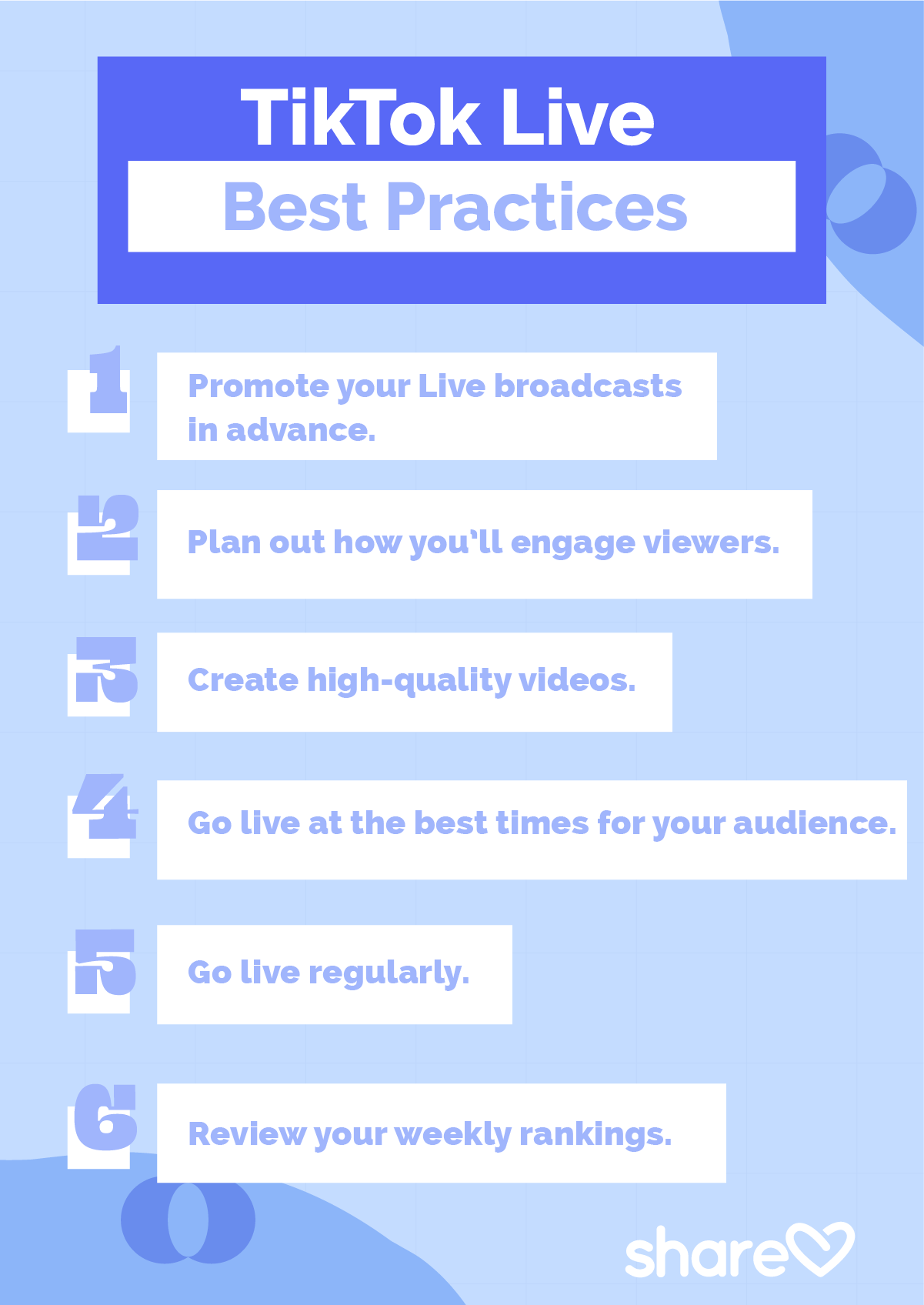 TikTok Live Best Practices