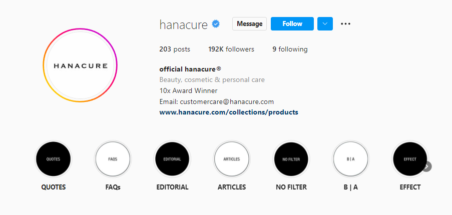 Hancure on Instagram