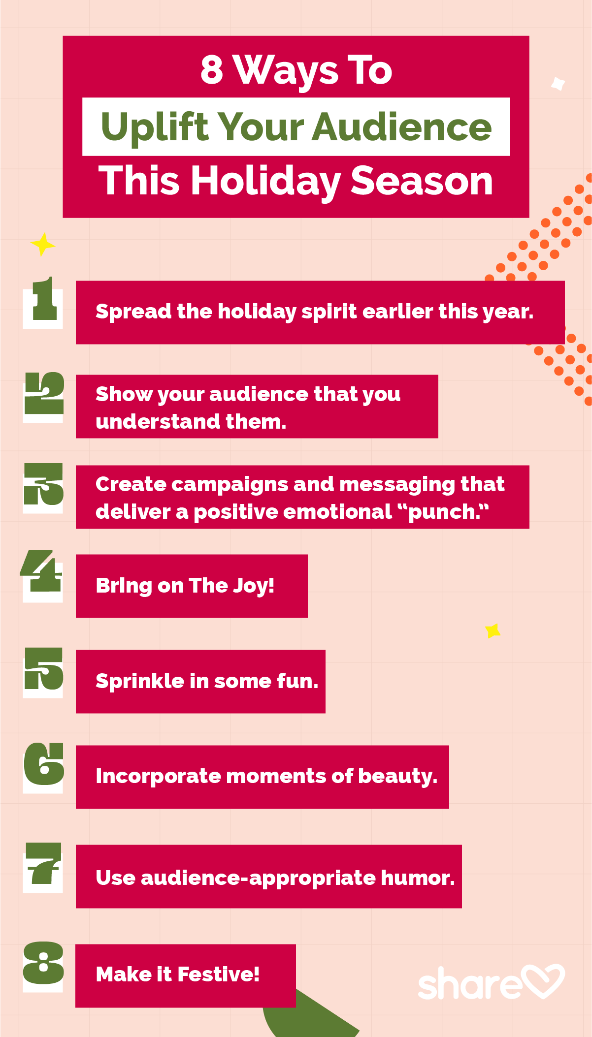 8 Ways To Uplift Your Audience This Holiday Season